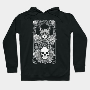 Purr Evil - Goth Cat Hoodie